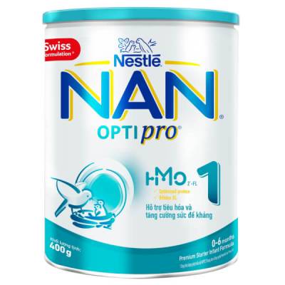 Sữa Nan Optipro 1 400g, HMO (0-6 tháng)