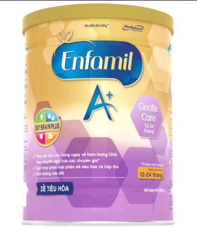 Sữa Enfamil A+ Gentle Care Follow up Formula 800g (1-2 tuổi)