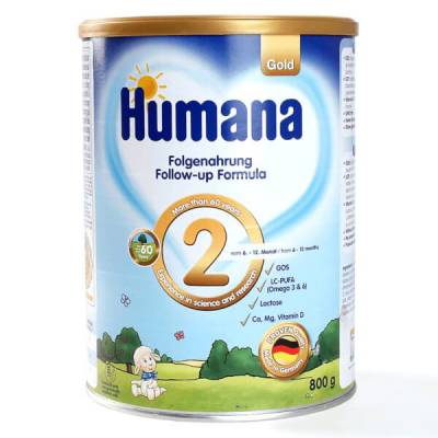 Sữa Humana Gold số 2 800g (6-12 tháng)