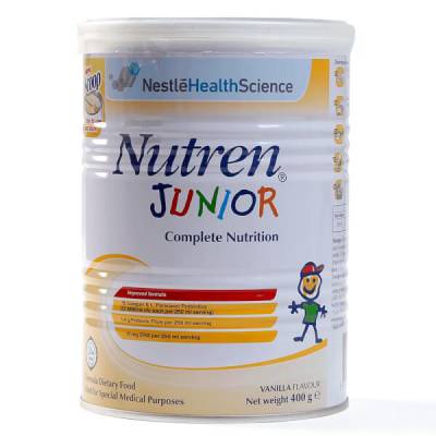 Thực phẩm dinh dưỡng y học Nutren JUNIOR 400g (1-10 tuổi)