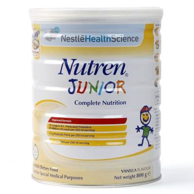 Thực phẩm dinh dưỡng y học Nutren JUNIOR 800g (1-10 tuổi)