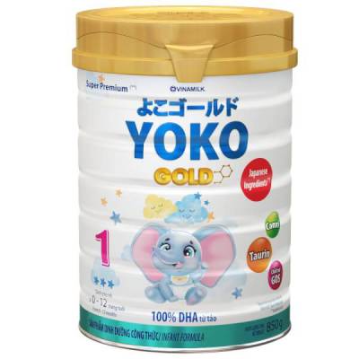 Sữa Vinamilk Yoko Gold 1 850g (0-1 tuổi)