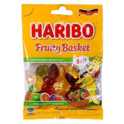 Kẹo dẻo Haribo Fruity basket 80g