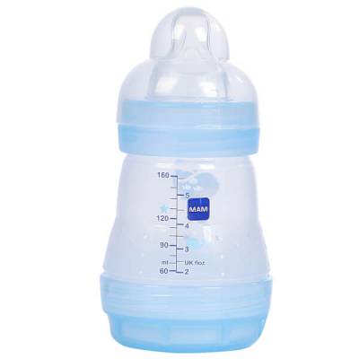 Bình sữa MAM Easy Start Anticolic nhựa PP 160ml (Xanh dương)