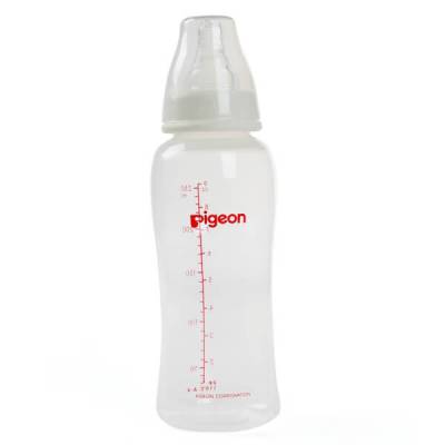Bình sữa Pigeon Streamline nhựa PP BPA Free cổ hẹp 250ml