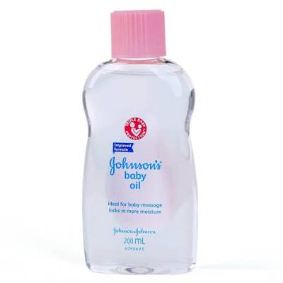 Dầu Massage và dưỡng ẩm Johnson Baby (200ml)