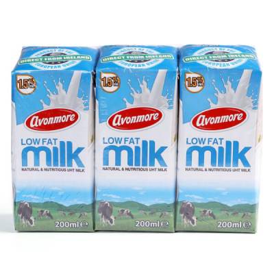 Sữa tươi Avonmore ít béo 200ml - Lốc 3