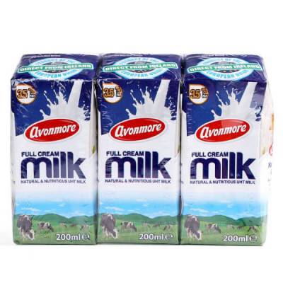 Sữa tươi Avonmore nguyên kem 200ml - Lốc 3
