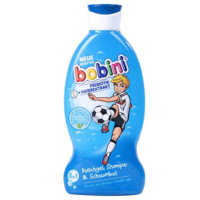 Sữa tắm và gội dành cho trẻ em 3&1 Cầu thủ bóng đá Bobini 330ml