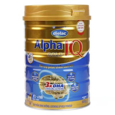 Sữa bột Dielac Alpha Gold IQ 4, 900g