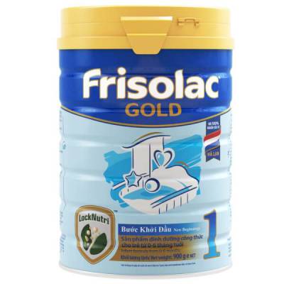 Sữa Frisolac Gold số 1 900g (0-6 tháng)