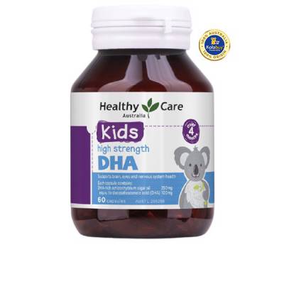 Viên uống Bổ sung DHA cho bé Healthy Care Kids DHA 60 viên