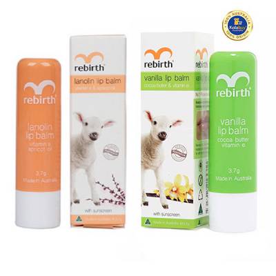 Son dưỡng môi Nhau thai cừu Rebirth Lip Balm 3.7g