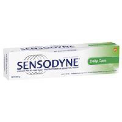 Kem đánh răng Sensodyne Sensitive Teeth Pain Daily Care Toothpaste 160g (Exclusive Size)