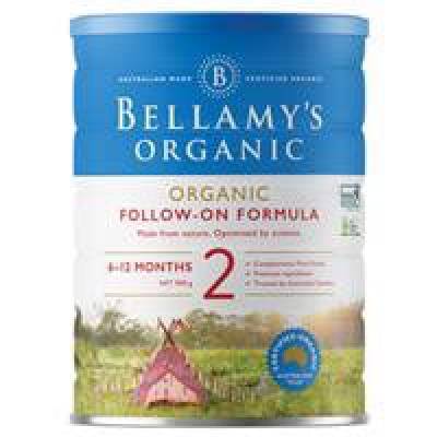Sữa bột hữu cơ Bellamy's Organic Follow On Formula Step 2 900g