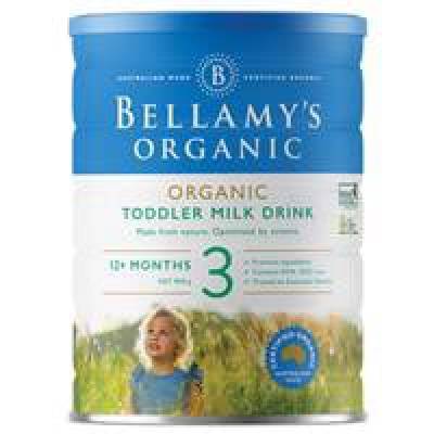 Sữa bột hữu cơ Bellamy's Organic Toddler Milk Drink Step 3 900g