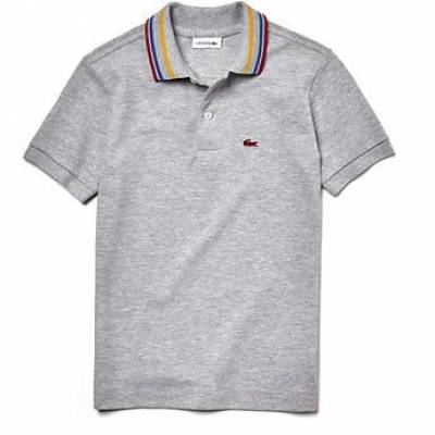 KIDS' CONTRAST COLLAR POLO