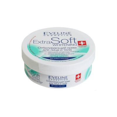Eveline Extra Soft Whitening – Kem dưỡng thể làm trắng da – 200ml