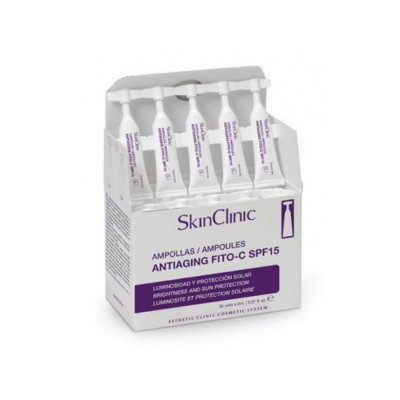 SkinClinic Fito C SPF 15 – Antiaging – Tinh chất dưỡng da chống nắng ban ngày – 2ml x 30 ống