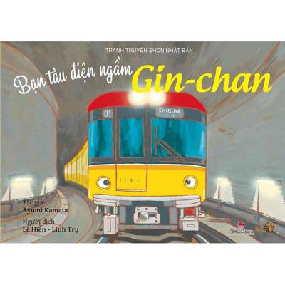 Tranh truyện Ehon More Production bạn tàu điện ngầm Gin-chan