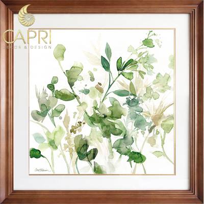 Tranh in bản quyền cao cấp Capri: Sage Garden I