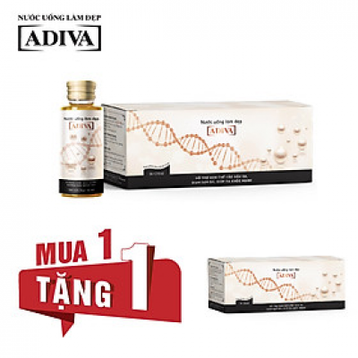 MUA 1 TẶNG 1- Mua 1 Hộp Collagen ADIVA (14 chai x 30ml) +Tặng 1 Hộp Collagen ADIVA (14 chai x 30ml)