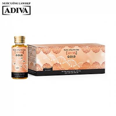 Nước uống làm đẹp Collagen ADIVA Gold (14 lọ x 30ml /hộp)