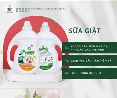 Sữa Giặt Cao Cấp Hương Cá Ngựa Organic 3.6 lít