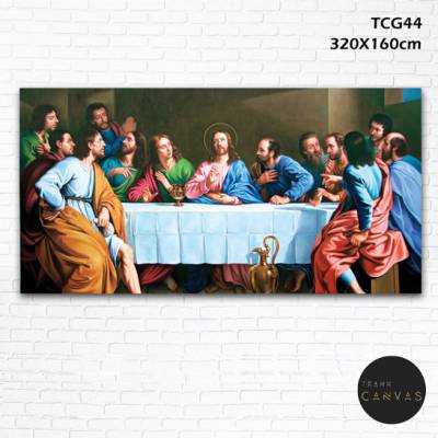 Tranh kính 3d Công Giáo treo tường: “bữa tiệc ly” của Thiên Chúa-TCG44