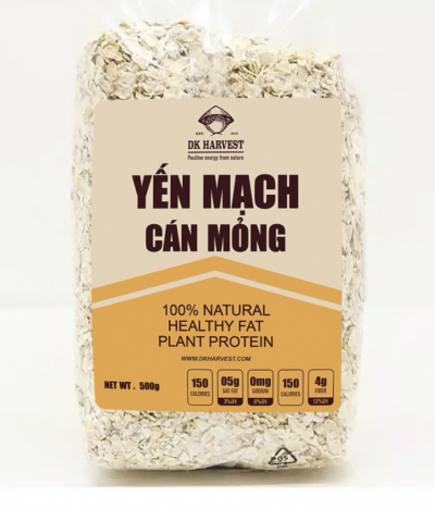  	Yến Mạch Cán Mỏng DK Harvest – Rolled Oats – Nhập Khẩu Úc