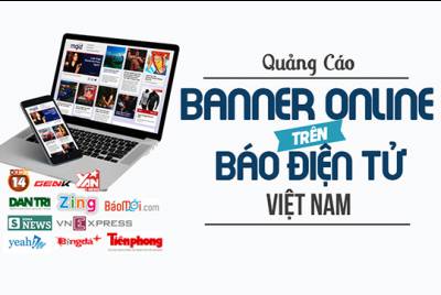 Quảng cáo Banner online trên các trang báo điện tử Việt Nam