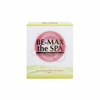  	Bột tắm trắng Be-Max The Spa Bath Powder (Hộp 12 gói x 50g)
