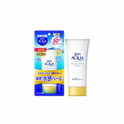  	Kem chống nắng Skin Aqua UV Super Moisture Essence SPF 50+ PA++++ 80g – Mẫu 2020