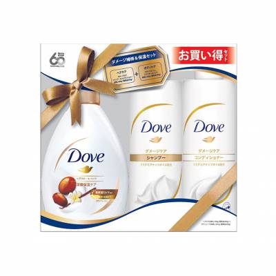  	Bộ dầu gội, dầu xả và sữa tắm cao cấp Dove nội địa Nhật Bản