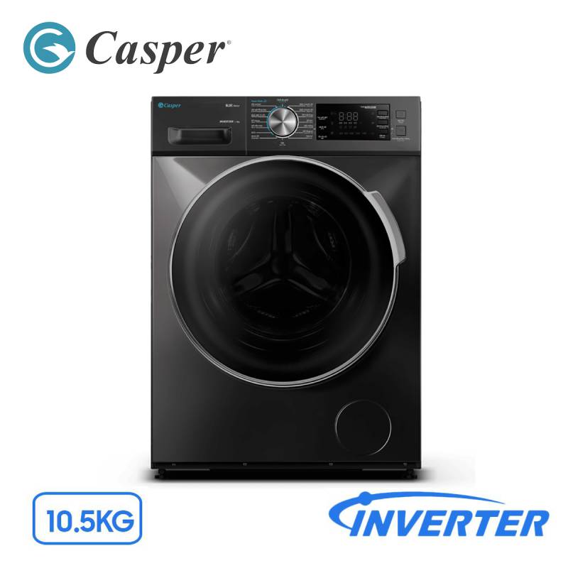 Máy Giặt Casper Inverter 10.5Kg WF-105I150BGB Lồng Ngang - Điện Máy Tiến Phúc | Tổng Kho Điện Máy Chính Hãng