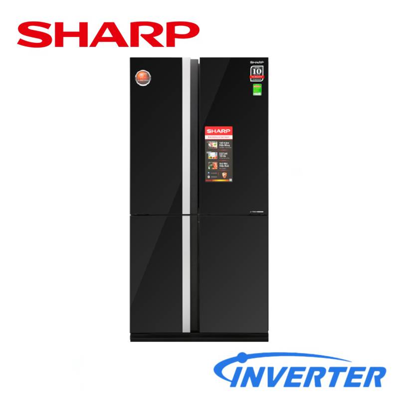 Tủ Lạnh Sharp 605 Lít Inverter SJ-FX688VG-BK (4 Cánh) - Điện Máy Tiến Phúc | Tổng Kho Điện Máy Chính Hãng