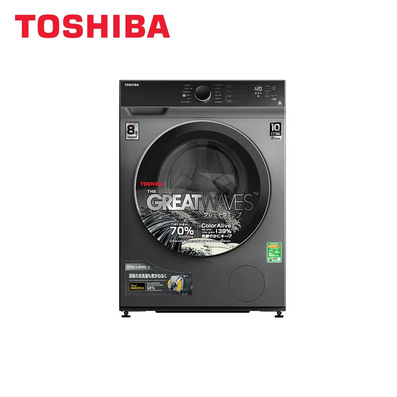 Máy Giặt Toshiba Inverter 8.5kg TW-BK95M4V(SK) Lồng Ngang - Điện Máy Tiến Phúc | Tổng Kho Điện Máy Chính Hãng