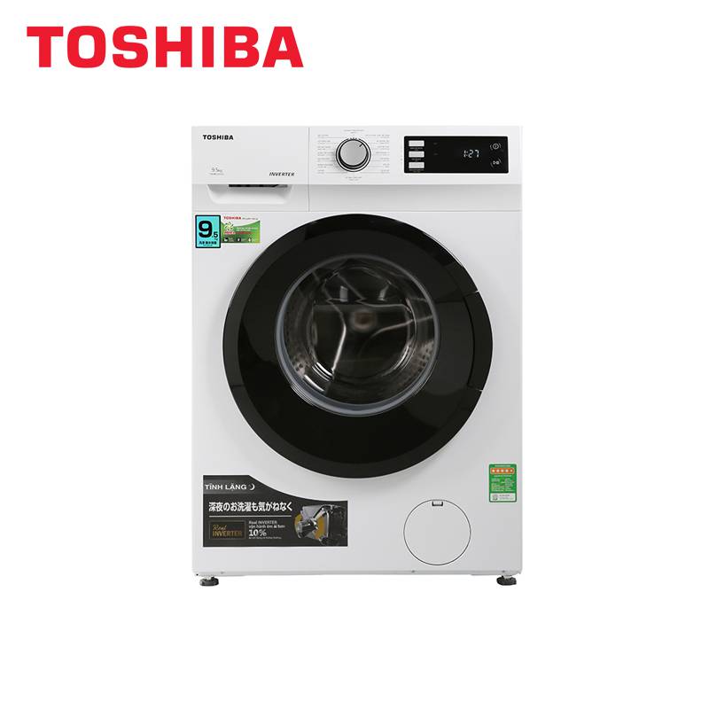 Máy Giặt Toshiba Inverter 9.5kg TW-BK105S2V(WS) Lồng Ngang - Điện Máy Tiến Phúc | Tổng Kho Điện Máy Chính Hãng