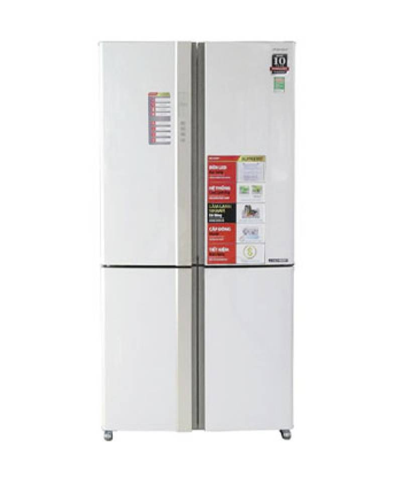  	Tủ lạnh Sharp 678 lít SJ-FX680V-WH
