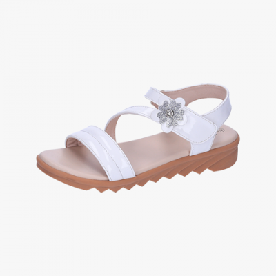 Sandal Si TPR Bé Gái Biti's DTG075988TRG (Trắng)*