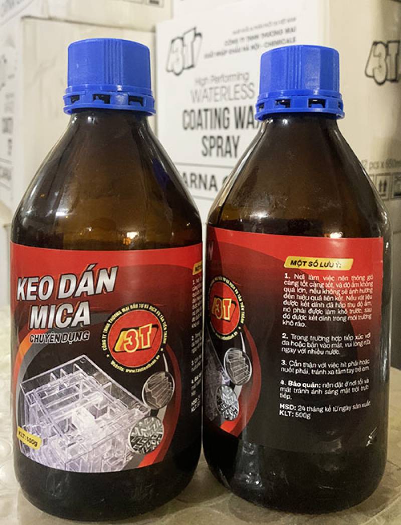  Keo lạnh dán mica không khói 3T trong suốt