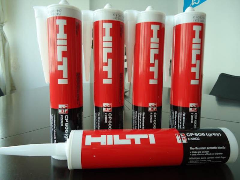 Keo silicone chống cháy lan Hilti CP606