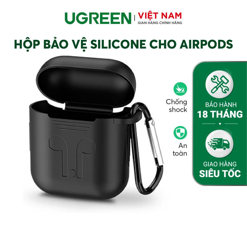  	Hộp bảo vệ Airpods UGREEN 50867 – Chất liệu Silicone