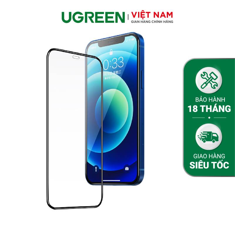  	Kính cường lực UGREEN SP111 độ cứng 9H bảo vệ cho iPhone X/Xs 5.8 inch