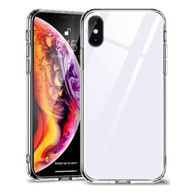 Ốp lưng Jcpal Crystal Glass iPhone XS (trong suốt)