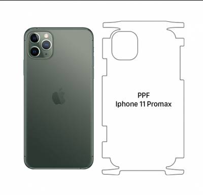 Dán Mặt Sau PPF Nhám Iphone 11 Pro Max (Full)