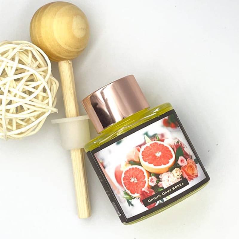 Bộ tinh dầu xông que hương Bưởi Hàn Quốc - Grapefruit scent