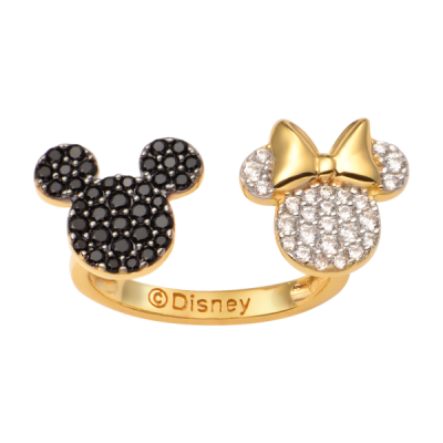 Nhẫn Vàng 18K đính đá Disney|PNJ Mickey ZTXMZ060010
