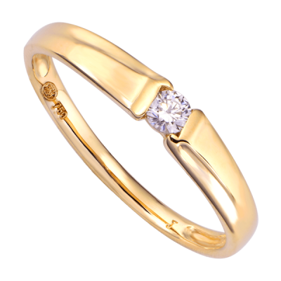 Nhẫn cưới Vàng 18K đính đá ECZ PNJ Chung Đôi XM00Y000868