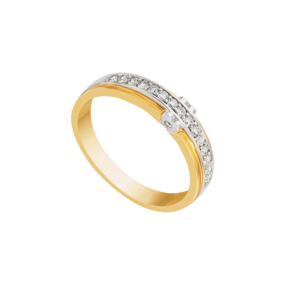Nhẫn cưới Kim cương Vàng 18K PNJ DDDDC000830